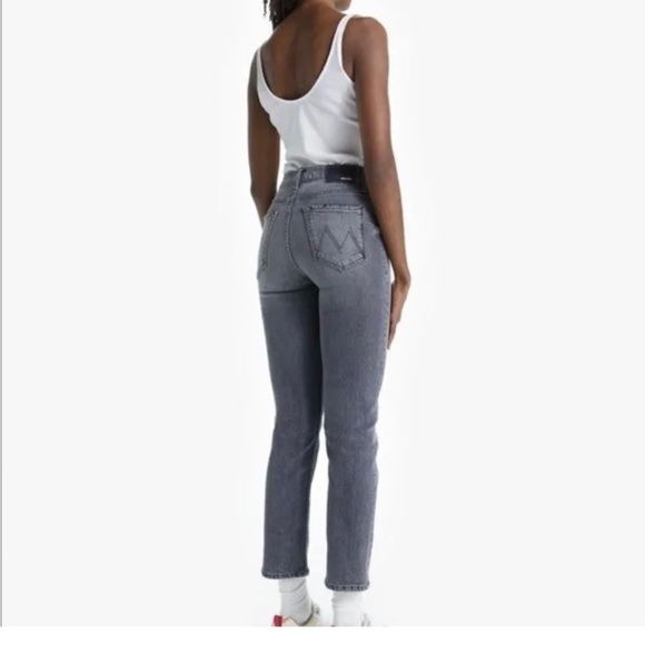 NWT Mother Jeans Tomcat Ankle, Hitting the Pavement (Grey) Size 25 $288 - Picture 2 of 9